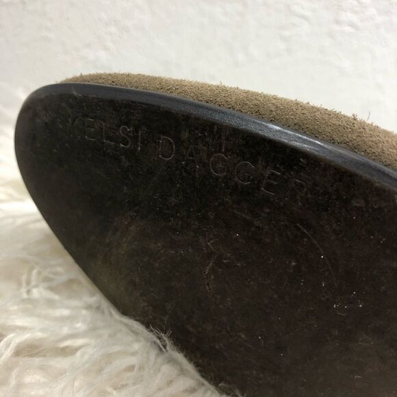 KELSIE DAGGER-STACKED HEEL FRINGE INSIDE ZIP BOOT - S - Picture 10 of 14